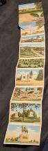 Uncut Post Cards - Souvenir gettysburg pennsylvania