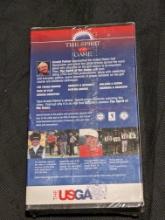 Sealed The Spirit of the Game (VHS) Golf Etiquette USGA Arnold Palmer