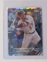 2016 TOPPS CHROME TREVOR STORY RC REFRACTOR