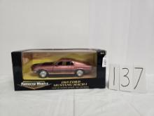 American Muscle Ertl 1969 Ford Mustang Mach I 1/18th Scale Die Cast