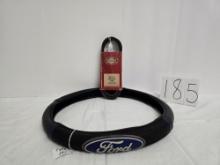 Set Of 2 Ford Steeting Wheel Cover And Rotunda Drive Belt Of Ford Motor Co