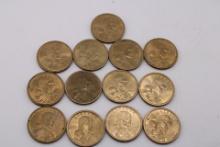 Sacagawea Dollar Coins 13