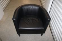 Small Black Chair from Ikea