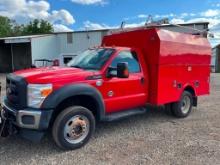 2016 Ford F450 4X4 Enclosed Utility Truck