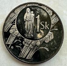 1993 Slovak Republic Silver Medal