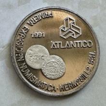 1991 Atlantic Numismatic Exhibition Medal