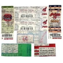Lot of Vintage Cleveland Indians Ticket Stubs