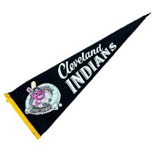 Vintage Cleveland Indians Full Size Pennant circa  1950-1960