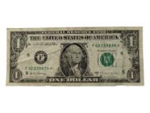2017A $1 Bill - Star Note