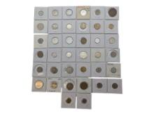 Lot of 38 Foreign Coins