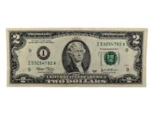 Series 2003 $2 Bill Banknote
