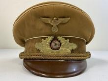 GERMANY THIRD REICH GERMAN NSDAP KREIS LEVEL POLITICAL LEADER VISOR CAP