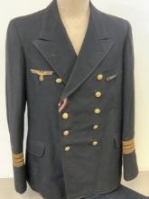 WWII GERMAN NAVY KRIEGSMARINE ORDINANCE OFFICER UNIFORM TUNIC AND PANTS