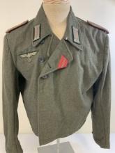 WWII GERMAN ARMY ASSAULT GUNNER LATE WAR RUSSIAN FRONT UNIFORM WRAPPER JACKET