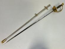 ANTIQUE US 1860 STAFF & FIELD OFFICER SWORD