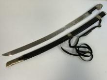 IMPERIAL RUSSIAN SILVER NIELLO COSSACK SHASHKA SWORD TKV