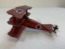 WWI GERMAN FOKKER DR.1 TRI  PLANE ALL METAL MODEL