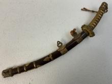 VINTAGE MINIATURE JAPANESE SAMURAI TACHI SWORD