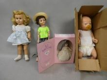 Lot 4 Dolls Chatty Cathy Effanbee Lil Innocents Baby Dolls