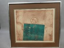 1973  Abstract Experimental Proof Signed Lithograph