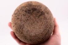 *Sale Highlight* A Fine Granite Discoidal Found in Brown Co. Illinois ( 5-1/2" Diameter)