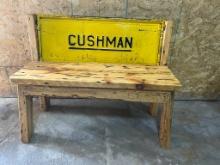 Cushman Tailgate Custom Bench