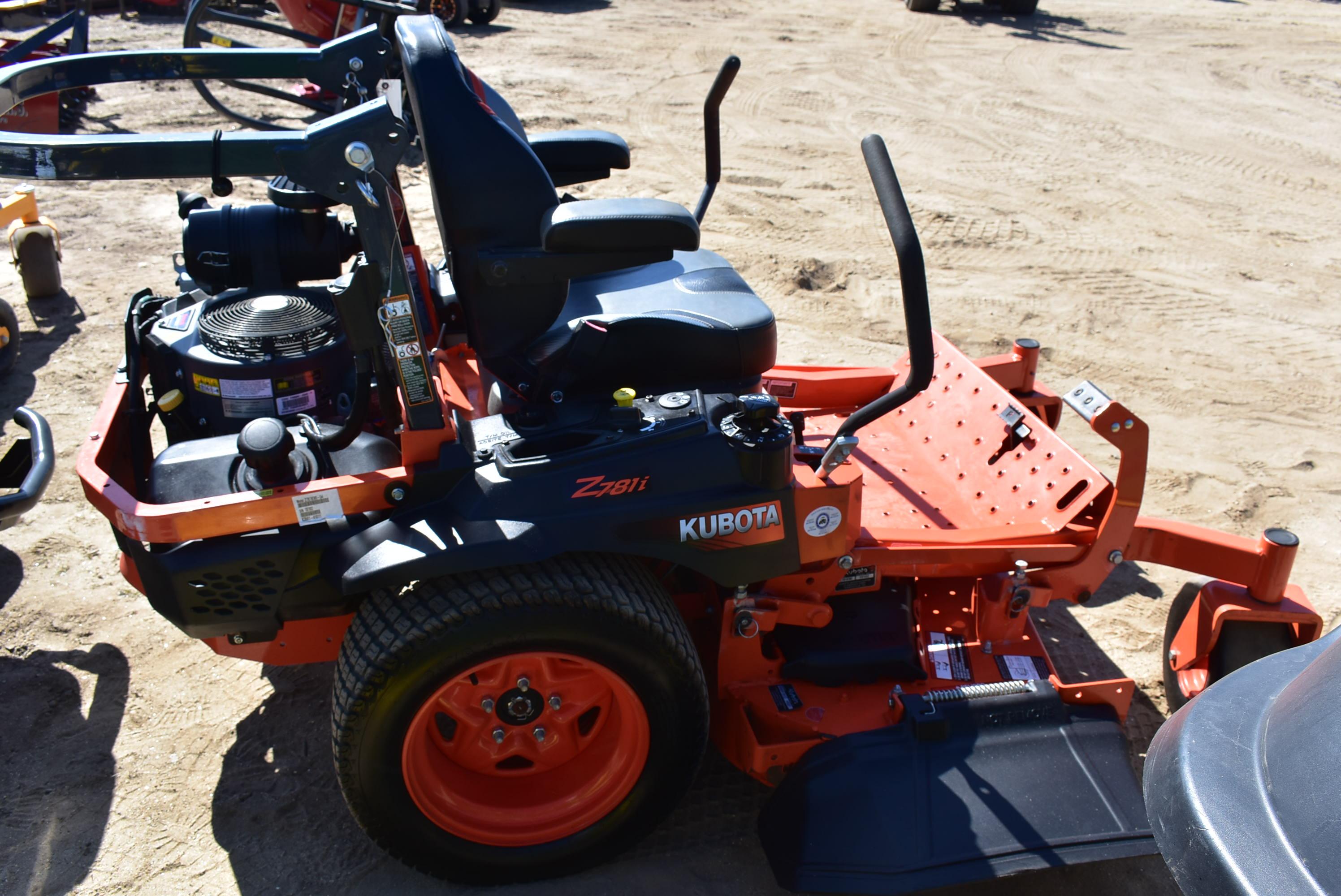 Kubota 781i zero turn mower