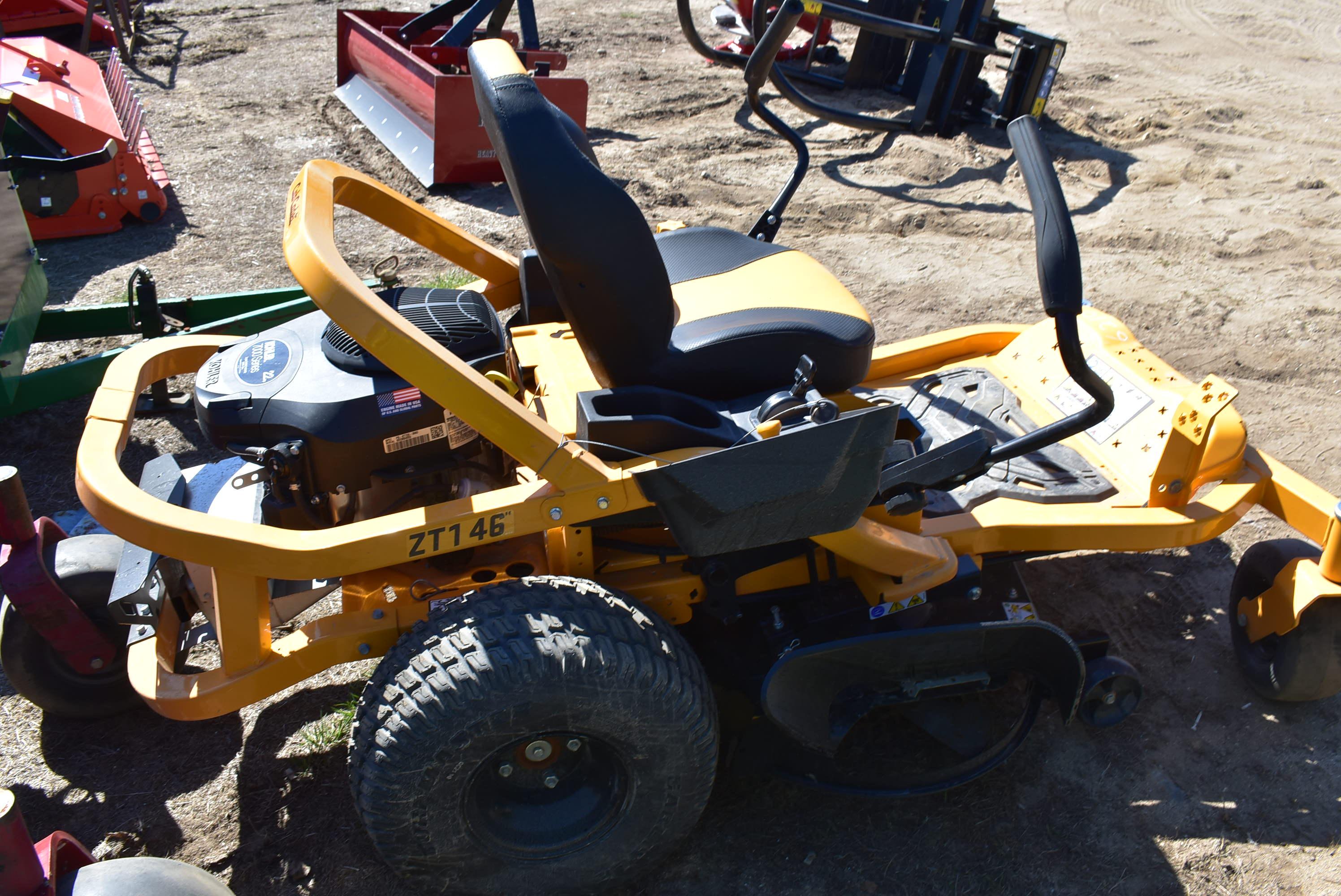 New Cub Cadet ZT146 zero turn mower