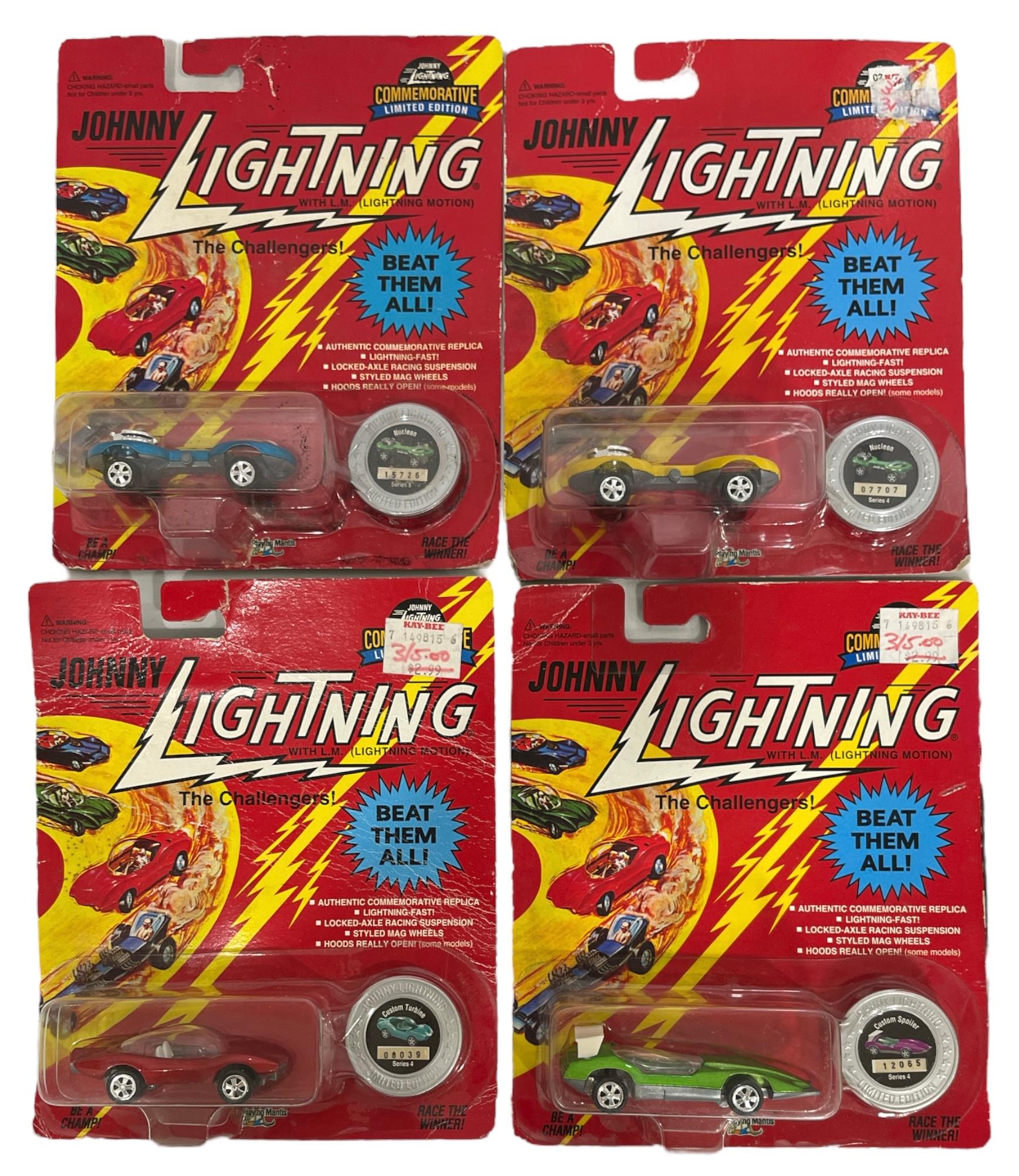 SEALED Johnny Lightning, Vintage REDLINE Hot Wheels, and SEALED Hot Wheels