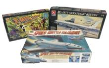 Vintage Aircraft Models and X-Men Adventure Game