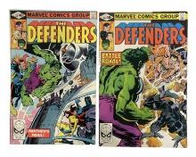 Rare Marvelâ€™s The Defenders Comic Books