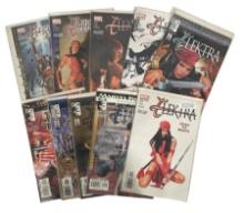 Lot of 10 | Marvel Comic Books | Elektra Series