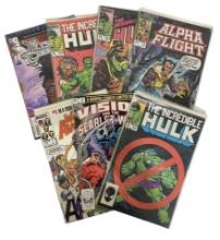Lot of 7 | Rare Vintage Marvel Comic Book Lot