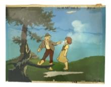 Hand-Painted Animation Cel | Heidiâ€™s Song | NO COA