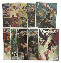 Lot of 10 | Rare DCs Bombshells Comic Book Collection