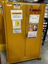 JUSTRITE FLAMMABLE LIQUID STORAGE CABINET