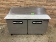 Advant Edge Two Door Refrigerated Prep Station, 115v