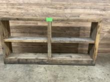 Wooden Shelving Unit