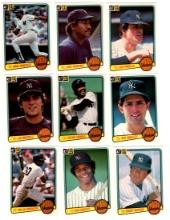 1983 & 84 Donruss  Yankees,