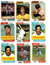 1974 Topps Baseball, various teams.