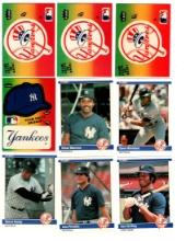 1984 Fleer Baseball, NY Yankees