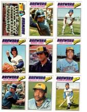 1977 Topps Baseball, Brewers, &  Red Sox