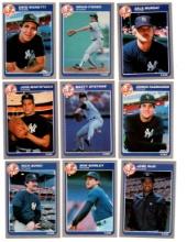 1985 &1987 Fleer Baseball, NY Yankees