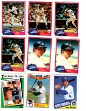 Topps & TCG Baseball cards, mixed group, various years.