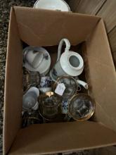 Box of Misc. dishes