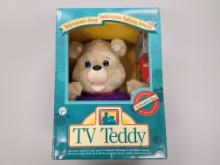 1993 TV Teddy Interactive Talking Bear toy