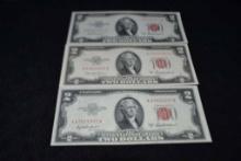 (3) $2 Red Seal 1953a