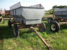 GALVANIZED FLARE BOX WAGON