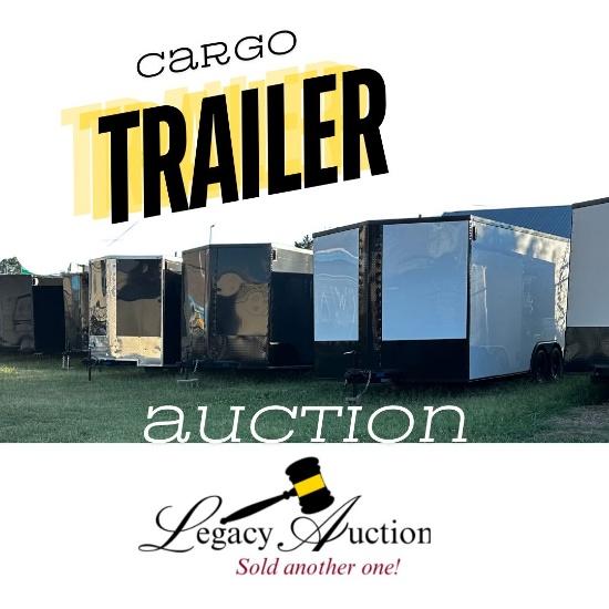 Enclosed Cargo Trailer Auction