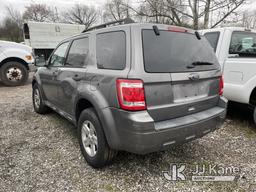 (Plymouth Meeting, PA) 2012 Ford Escape 4x4 4-Door Sport Utility Vehicle Wrecked, Runs & Does Not Mo